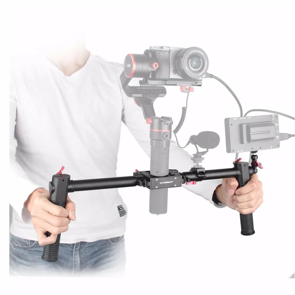 EACHSHOT DH-1 с двойной ручкой Gimbal Grip для Zhiyun Crane 2/Crane V2/Feiyu a1000/a2000 ручной Руль карданного