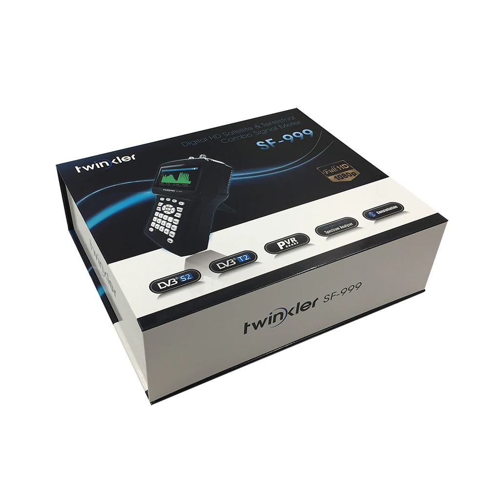 Twinkler SF 999 HD комбинированный поиск метр с 4 3 дюймов ЖК дисплей Экран поддержка DVB S2 T2