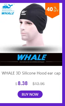 Бренд Whale Плавание ming шапки для длинных волос силиконовые двухсторонняя Водонепроницаемый для взрослых, унисекс, в виде 3D Для женщин Для мужчин Плавание ming шапочки для бассейна Плавание уха