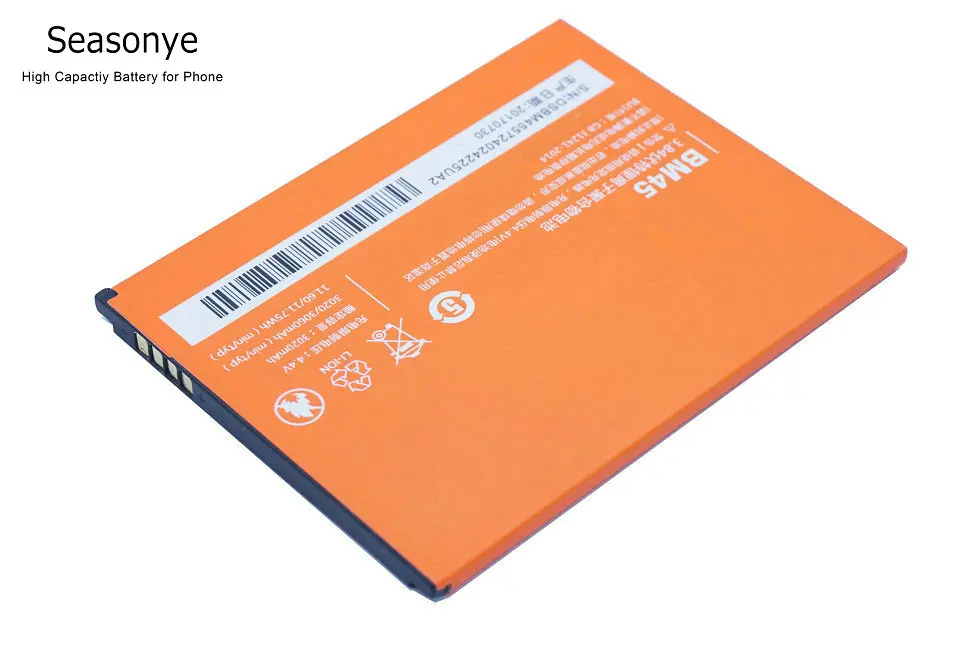 Сменная батарея для Xiaomi Hongmi Red Rice Redmi Note 2 Note2 BM 45/BM45 + код отслеживания 3020