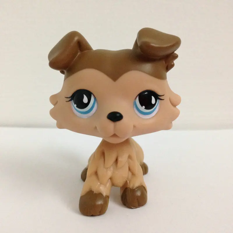 LITTLEST животные Коллекция фигурка девочка собака колли без магнита DWA377 | Игрушки и