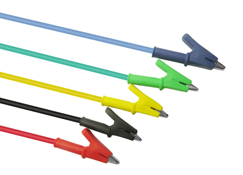 Новинка Cleqee P1037 1 комплект 5 шт. м 4 мм разъем типа &quotбанан&quot в зажим &quotкрокодил&quot