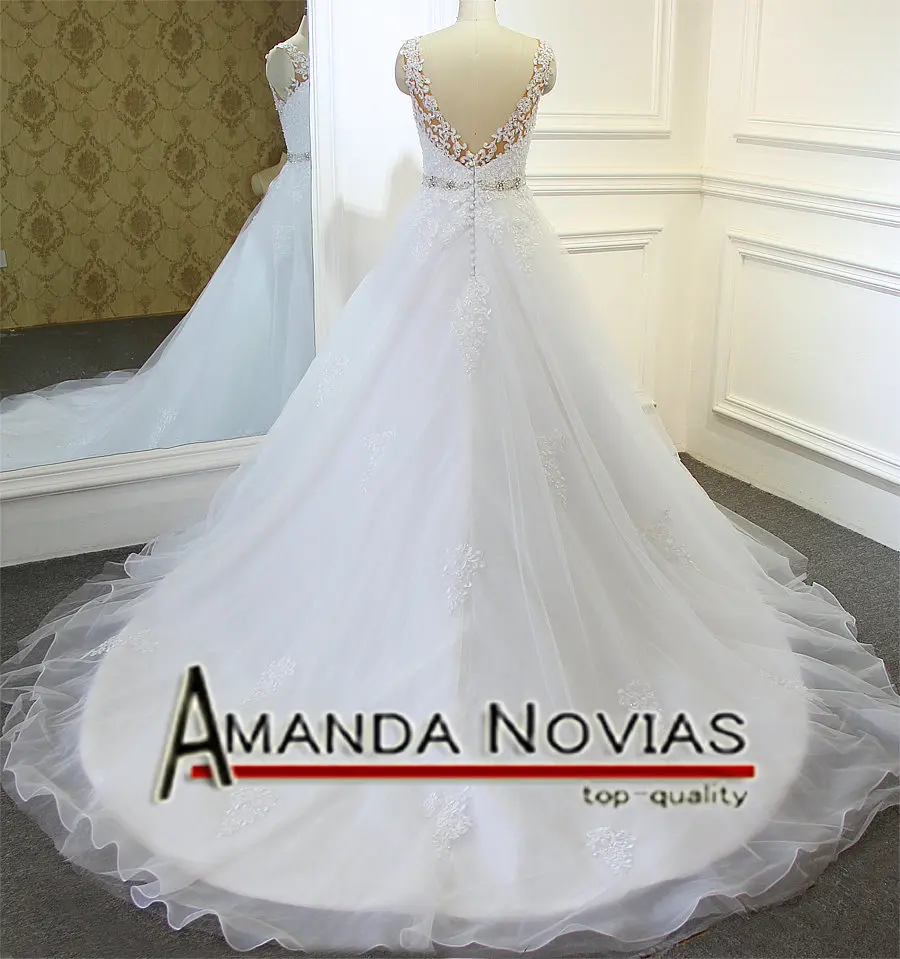 Свадебное платье свадебное на бретельках новое поступление кружевное с