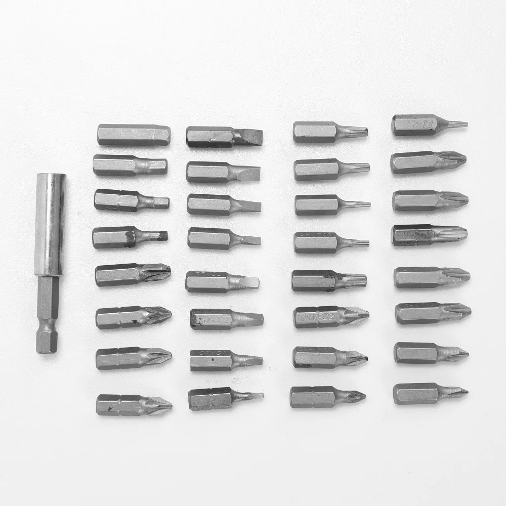 Набор защитных бит 33 шт. отверток 60 мм магнитный держатель шестигранный ключ Torx