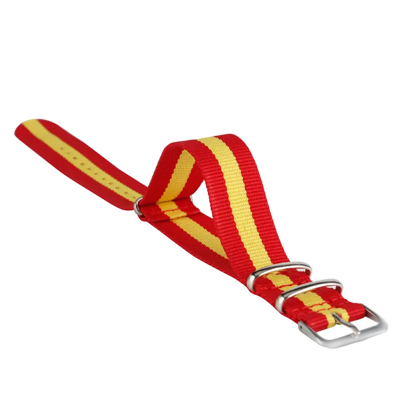 Ремешок нейлоновый для наручных часов Спортивный Повседневный холщовый сменный