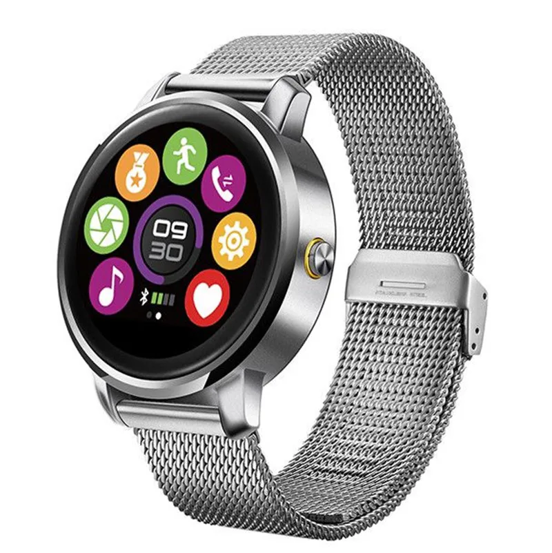 Bluetooth F1 Смарт Часы Heart Rate 1.22 дюймов HD IPS Экран Разрешение 240*240 SmartWatch телефон для IOS