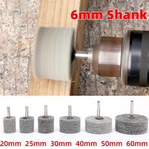 1 шт. 6 мм хвостовик, нейлоновое волокно, Специальная насадка для шлифования, для обработки форм, полировки, шлифовального станка, вращающиеся инструменты
