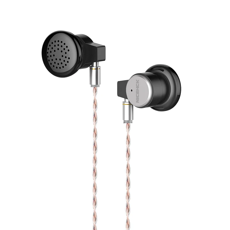 NiceHCK EBX Ушные крючки вкладыши металлические наушники HIFI 14 8 мм Динамический