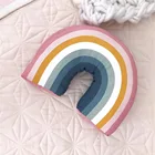 Детская декоративная подушка Rainbow U sharp, подушка для шеи, Симпатичные Детские подушки, игрушки для сна, мягкие плюшевые куклы, подарок на день рождения