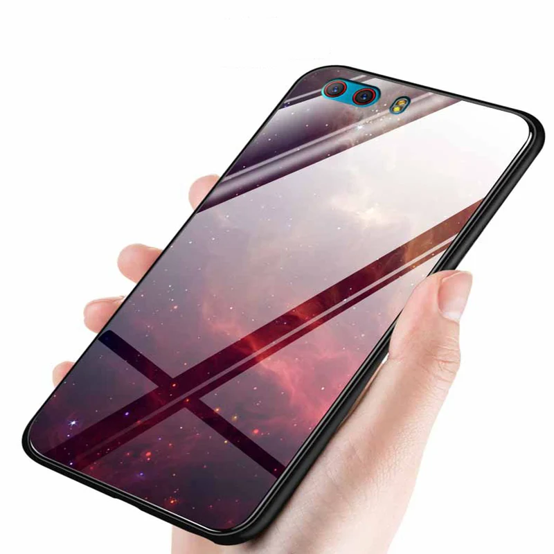 Роскошный чехол из закаленного стекла для Nubia Z17 MiniS, чехол с мягкой силиконовой рамкой, жесткая задняя крышка для Nubia Z 17 Minis z17minis, оболочка