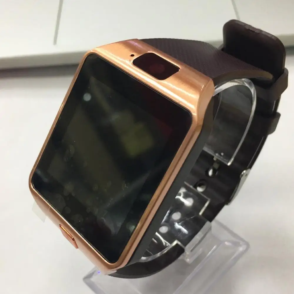 Bluetooth Смарт часы Smartwatch DZ09 Android телефонный звонок Relogio 2G GSM SIM TF карта камера для iPhone samsung HUAWEI PK GT08 A1 - Цвет: Золотой