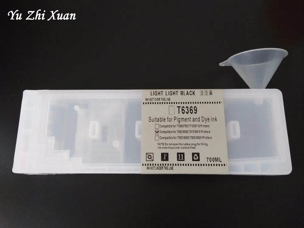 700 мл 7700 9700 7710 9710 струйный картридж заправка для Epson 7890 9890 7908 9908 7900 9900 7910 принтер