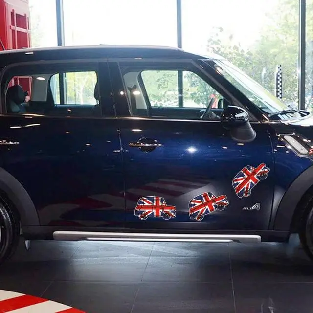Наклейка с эмблемой наклейка флагом Великобритании для Mini Cooper Countryman Clubman F55 F56 R55 R56