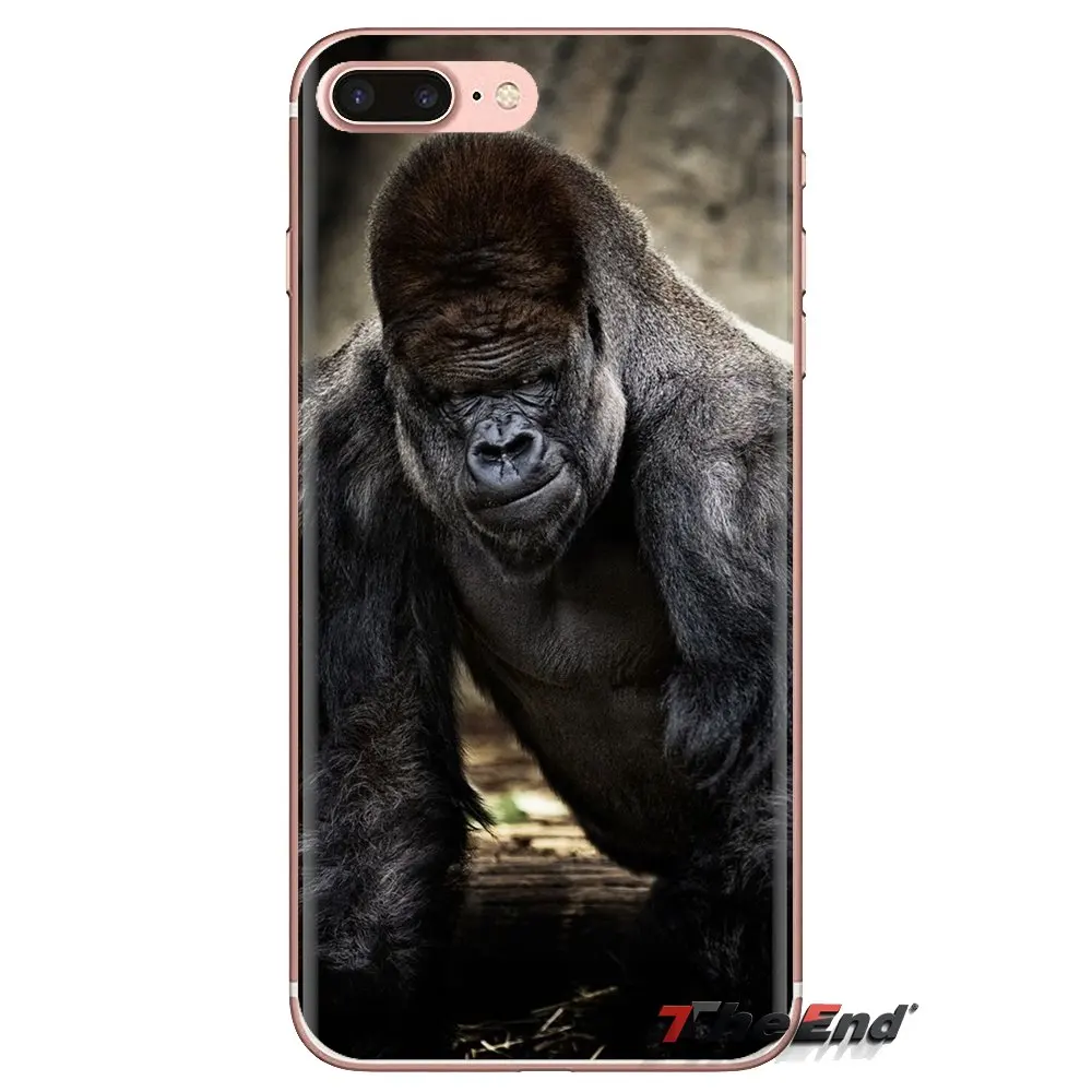 Transparent Soft Cases Covers Angry Gorilla iPhone Wallpaper For Huawei Mate Honor 4C 5C 5X 6X 7 7A 7C 8 9 10 8C 8X 20 Lite Pro |