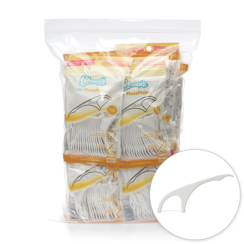 Зубная нить круглая тонкая сплошная линия тонкий изогнутый плоский конец может