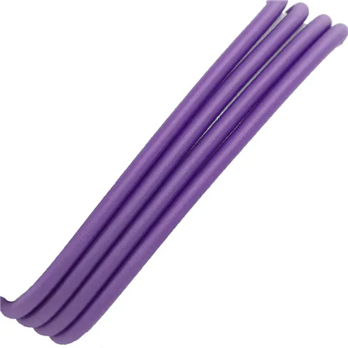 Purple 1 шт. длина 45 см толщина 5 мм вискозный шнур(вискозный намоточный шланг) для Nceklace браслета модные ювелирные изделия для рукоделия аксессуары - Цвет: Purple
