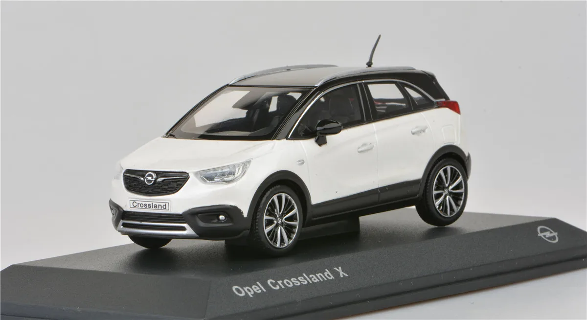 Оригинальный заводской 1:43 игрушечный автомобиль Opel Crossland X из сплава игрушки для