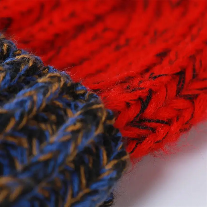 Горячая Распродажа новые модные женские теплые шерстяные зимние шапки вязаные