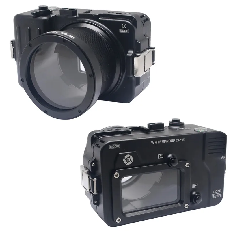 Mcoplus водостойкий Чехол для камеры Sony a6000 100 м/325ft Сплав производства подводный