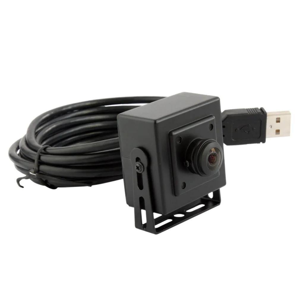 1MP 720P Cmos OmniVision OV9712 MJPEG YUY2 30fps мини UVC бесдрайверная широкоугольная рыбий глаз USB