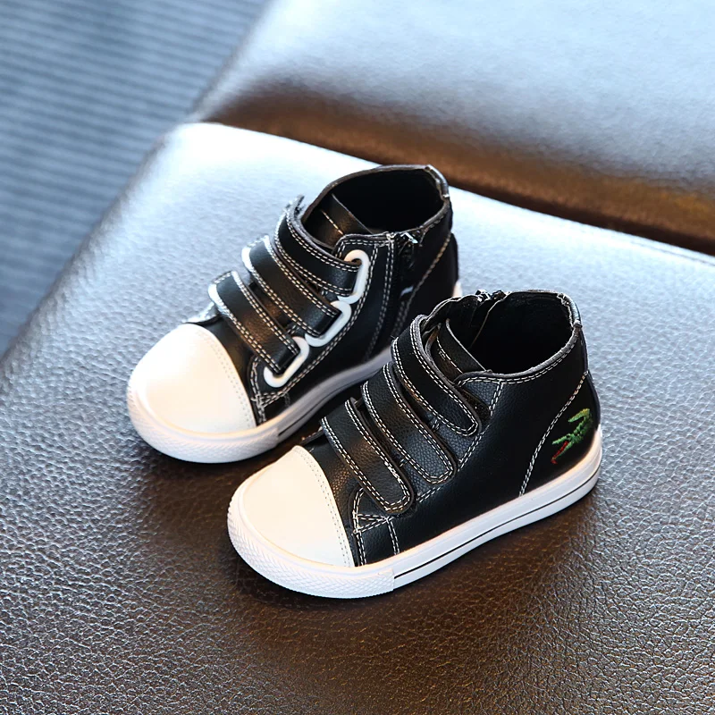Осенняя Мода Детская обувь chaussure натуральная кожа мальчики бездельников