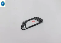 yimaautotrims auto accessory eoc button switch button cover trim fit for renault kadjar 2016 2017 2018 abs matte carbon fiber