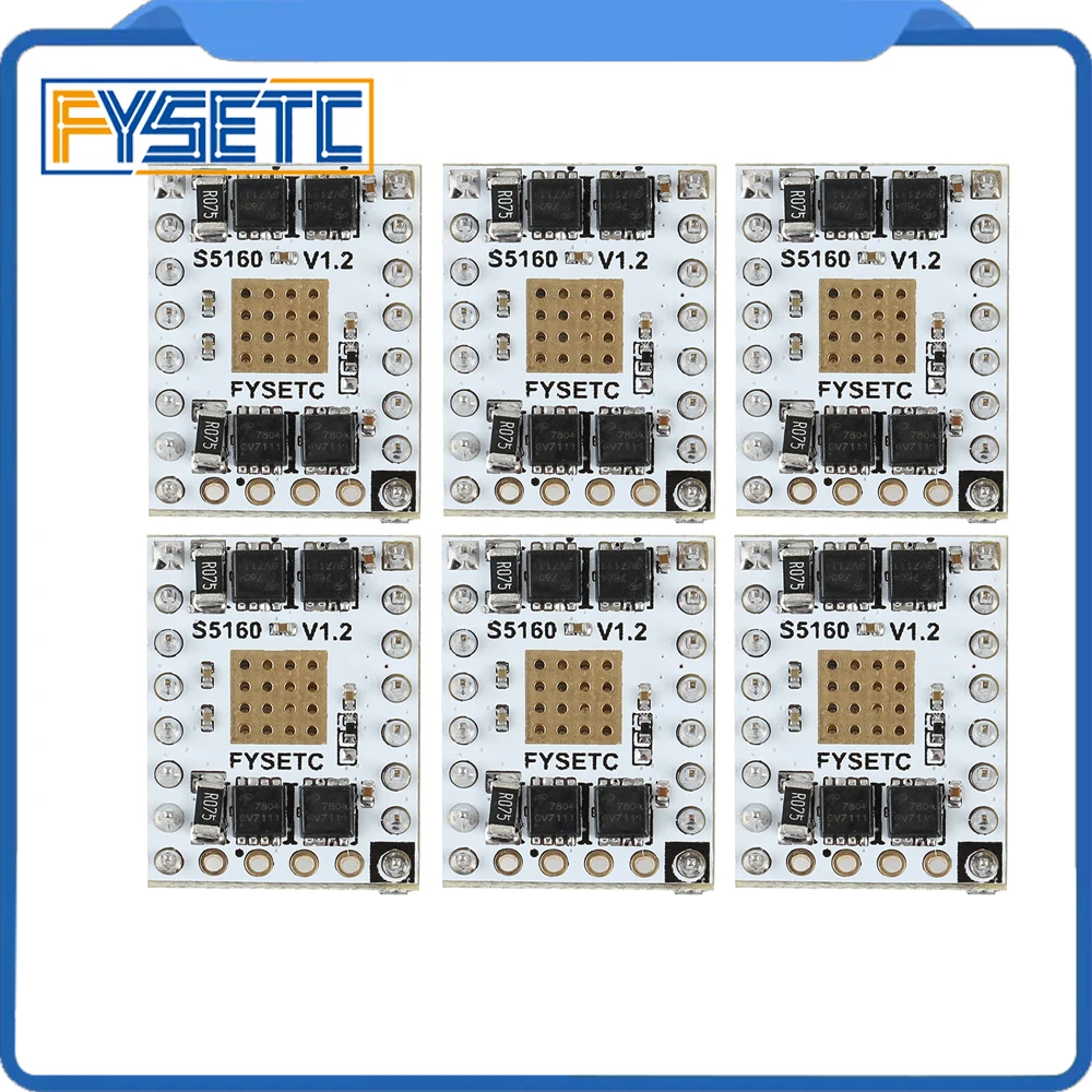 Драйвер шагового двигателя TMC5160 V1.2 SPI S5160 бесшумный драйвер Stepstick летающий провод