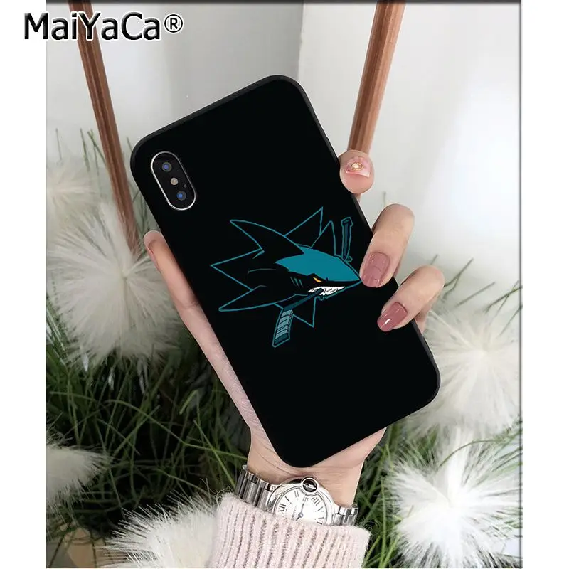 MaiYaCa Сан-Жозе акулы высокое качество чехол для телефона iPhone X XS MAX 6 6s 7 7plus 8 8Plus 5 5S SE XR