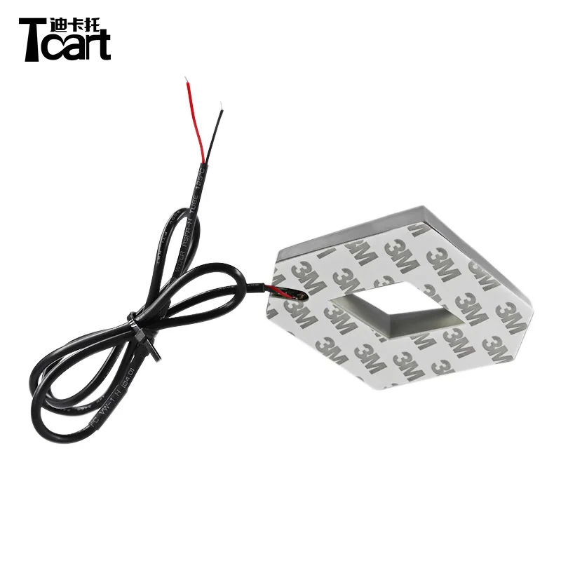 Tcart 1 компл. 9 4*7 5 см Авто Передняя Эмблема лампы 4D Логотип автомобиля значок маркер