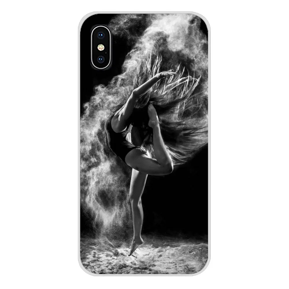 Чехлы для телефонов с аксессуарами Love Gymnastics для Apple iPhone X XR XS MAX 4 4S 5 5S 5C SE 6 6S 7 8 Plus iPod Touch.