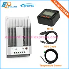 Tracer2215BN 20A 20amp Регулятор зарядки от солнечной батареи для домашнего использования с USB кабелем и датчиком температуры MT50 метр 12 в 24 автоматического типа