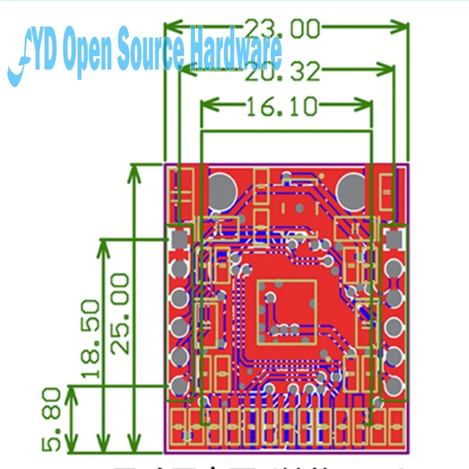 1 шт. USR-ES1 W5500 чип SPI в LAN Ethernet конвертер TCPIP мод