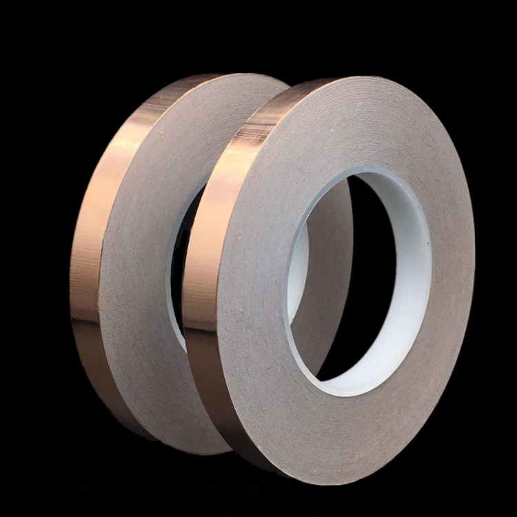 20 Meters Single Side Conductive Copper Foil Tape Strip Adhesive EMI Shielding Heat Resist 2mm 3mm 4mm 5mm 6mm 8mm 10mm | Обустройство