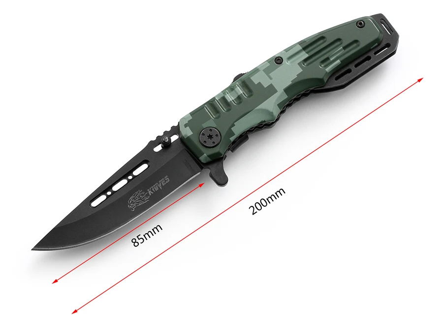 Karambit тактический черный складной нож выживания Открытый кемпинг охотничьи ножи