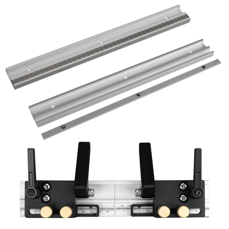 Новинка 800 мм (31 5 дюйма) Стандартный Алюминиевый Т образный трек 45 толщиной