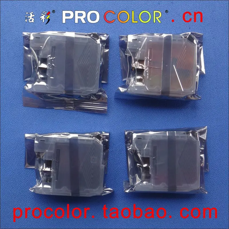 Полностью заправка катриджа для струйного принтера картридж LC121 LC123 LC125 с чипом ARC