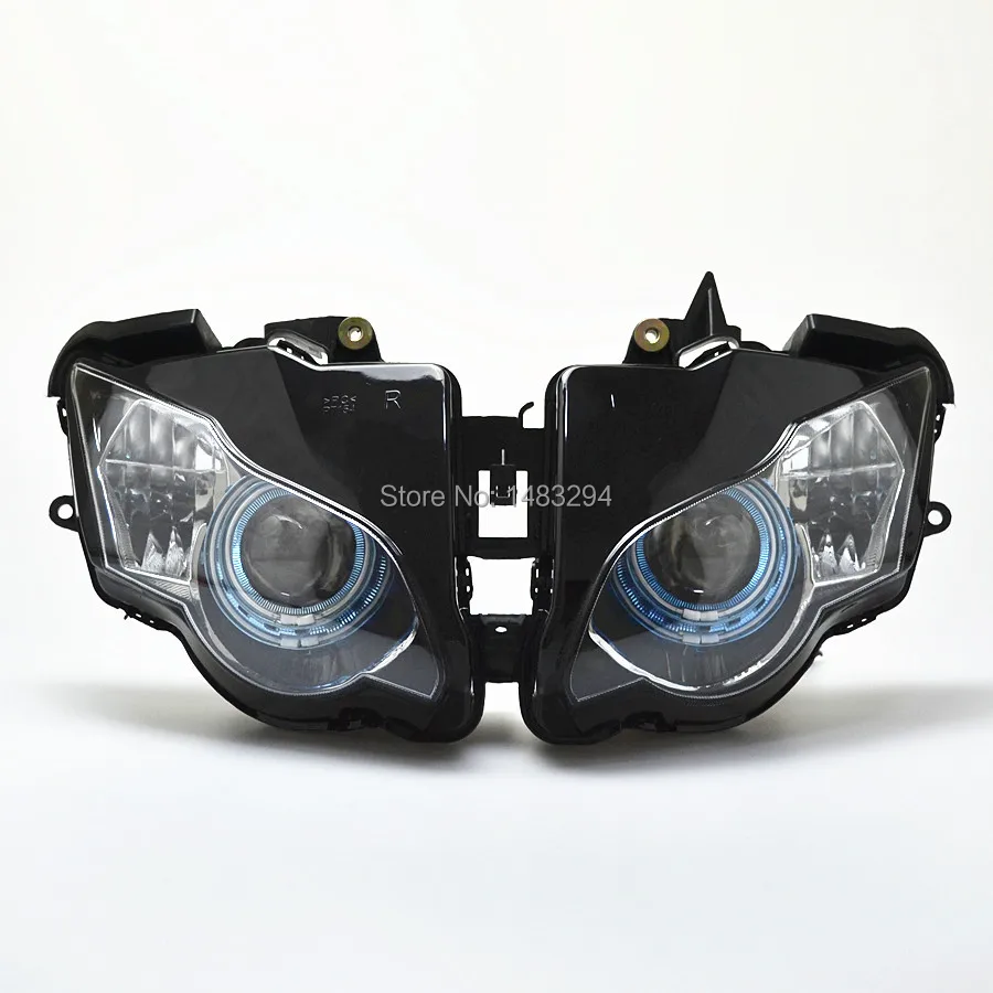 Модифицированный проектор HID Blue Halo White Angel Eye для Honda CBR1000 RR 2008 2011|cbr1000rr|rr eyesrr |