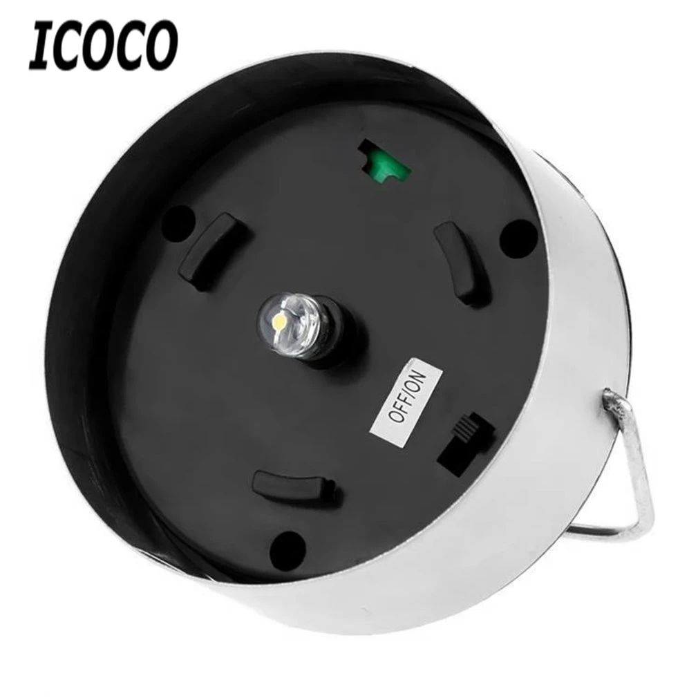 ICOCO светодиодный светильник из нержавеющей стали с круглым шаром на солнечном