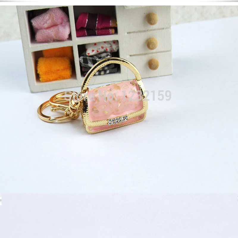 Luxury Crystal BAG Key Chain Women Handbag Charms Ring Holder FOR Woman Keychain for Bag Best Friend Charms|key ring holder|bag key chainhandbag
