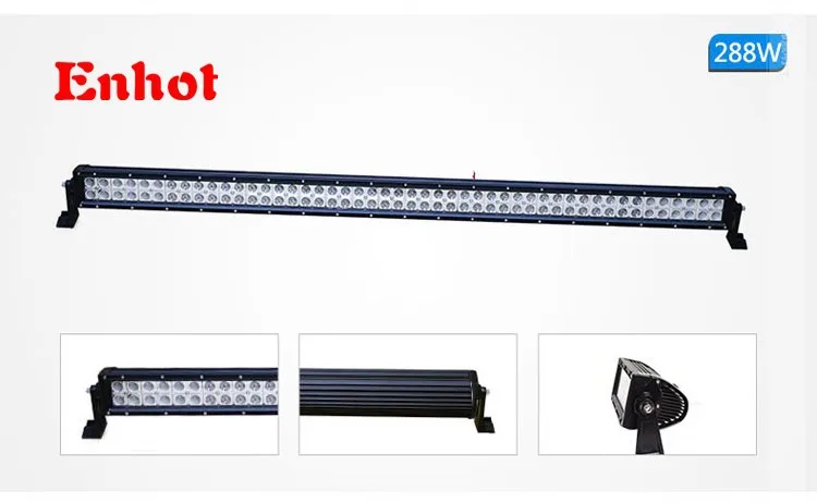 ENHOT 288W Epistar 50 &quotсветодиодный рабочий светильник бар автомобильный Грузовик