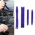 WHDZ 4 шт. синий автомобильный радиоприемник дверной зажим панель Отделка приборной панели удаление звука установщик инструмента