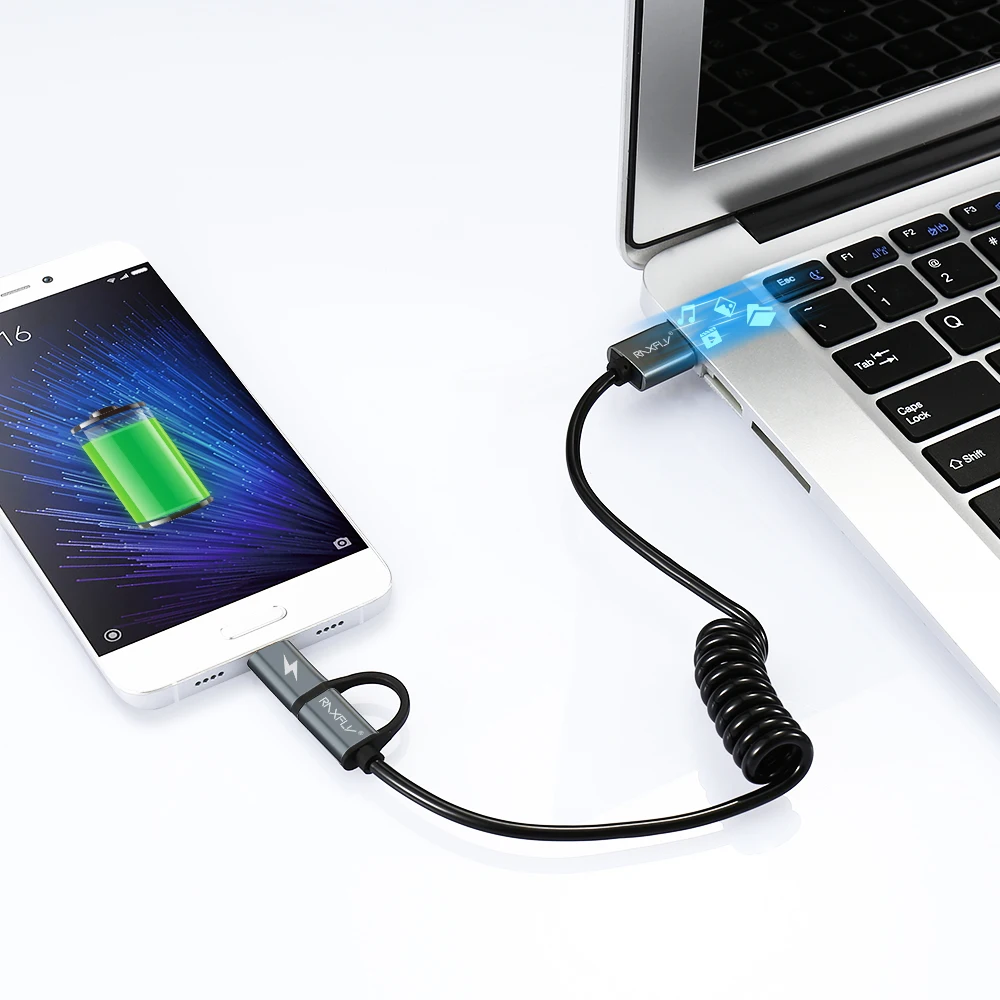 Кабель Micro USB RAXFLY для Redmi Note 5 Pro быстрой зарядки Type C Samsung Galaxy S9 шнур Oneplus 5t Nokia 8|Кабели
