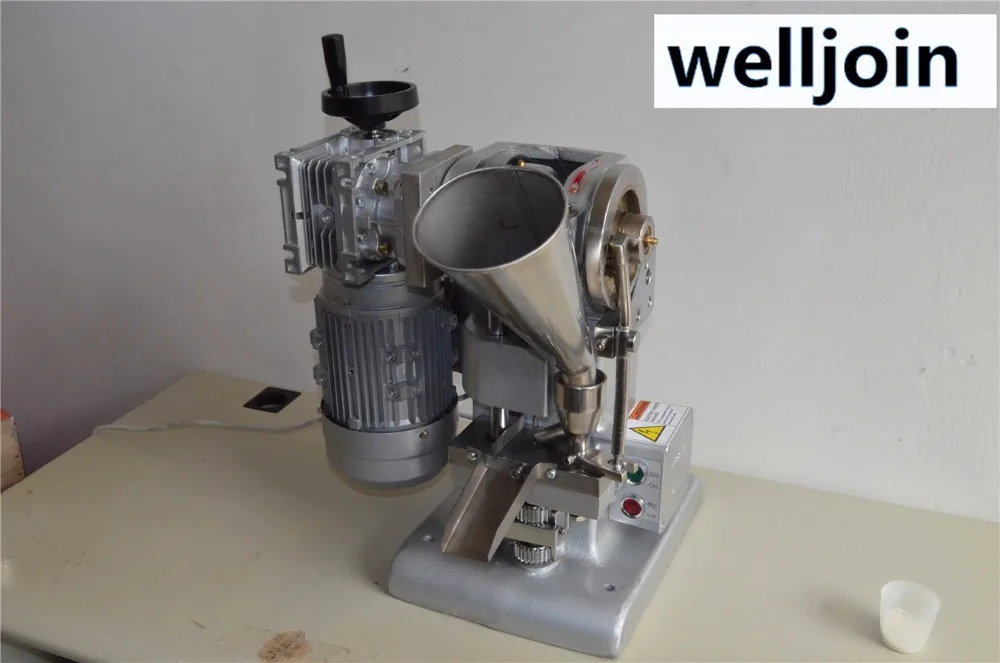 

The new worm gear manual interchangeable single punching tablet press machine TDP-1