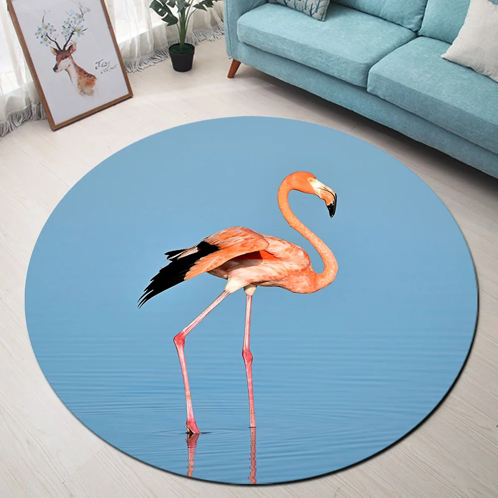 LB Фламинго водный круглый коврик и пенопластовый ковер для детей девочек дома