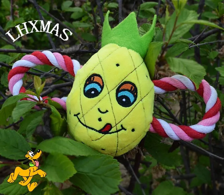 

Милая игрушка в форме тыквы, пищалка, веревка для собак, игрушка для чистки зубов, жевательная игрушка для домашних животных D302