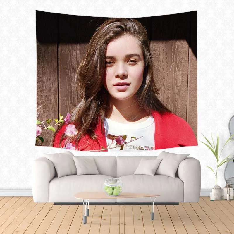 Домашний Декоративный Настенный Гобелен Hailee Steinfeld подвесной ковер чехол для