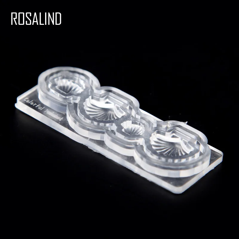 ROSALIND 1 сумка для дизайна ногтей силиконовая форма 10 видов конструкций прочная 3D