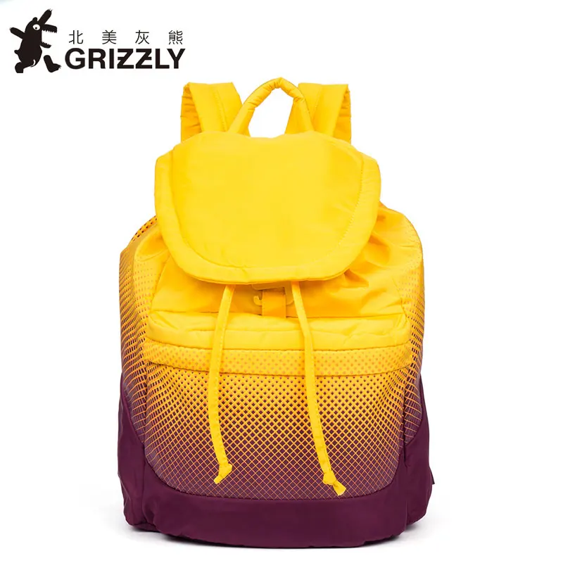 GRIZZLY Модные женские красивые рюкзаки высокого качества повседневные Mochila многофункциональные водонепроницаемые школьные сумки для девочек-подростков - Цвет: RD74811