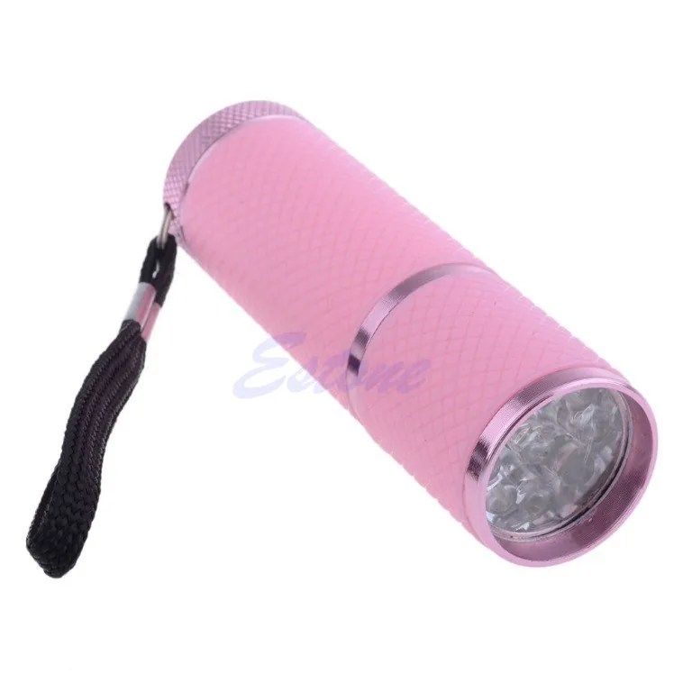 Портативный светодиодный мини Сушилка для ногтей 9 лампа отверждения фонарик