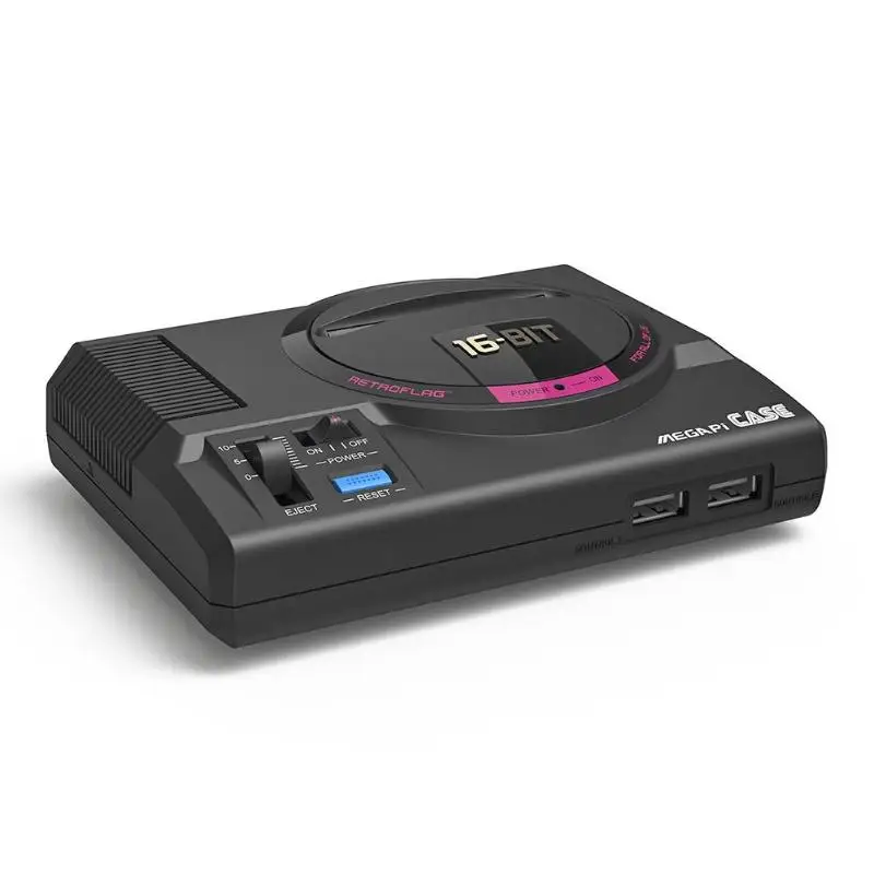 Чехол ALLOYSEED Retroflag MEGAPi с функциональной кнопкой выключения питания для Raspberry Pi 3 B +